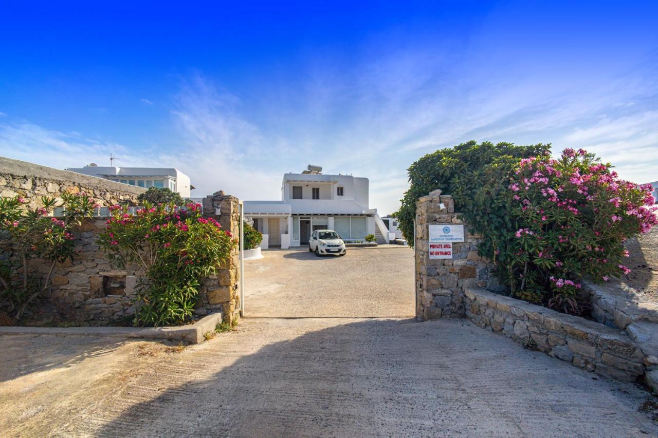 Overview Mykonos Apartments Mykonos Town Экстерьер фото